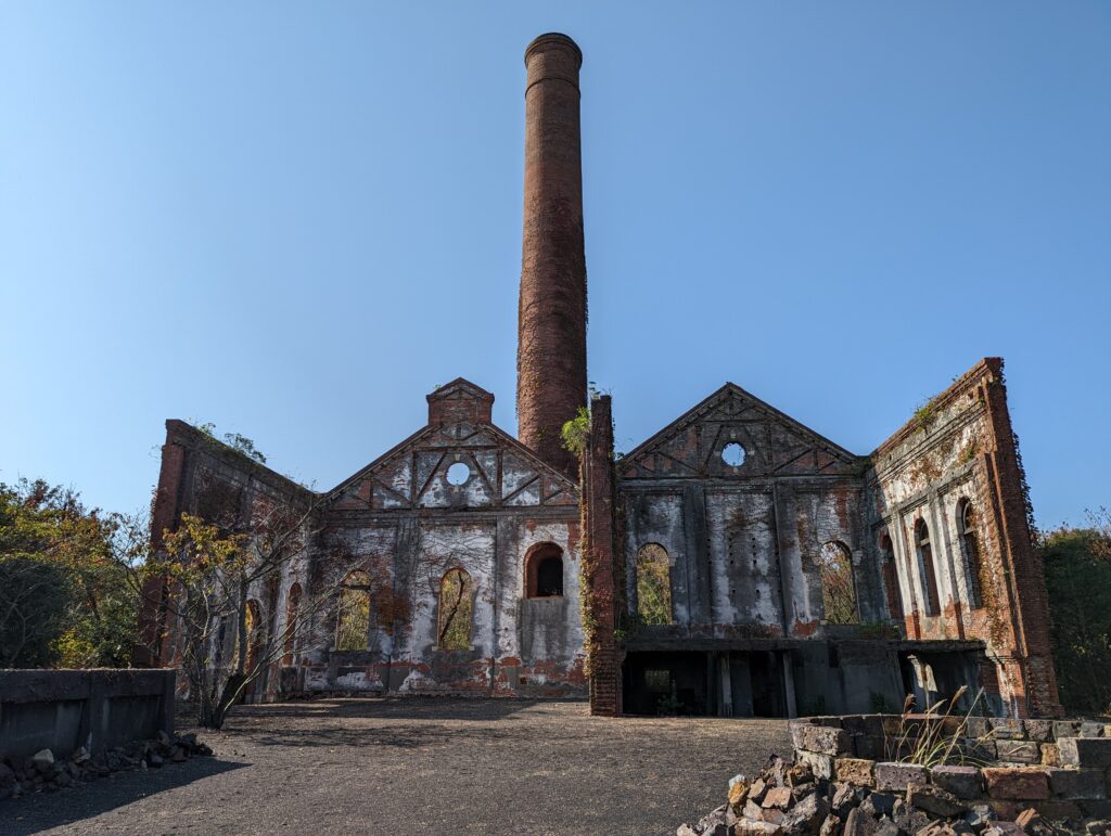 犬島精錬所美術館の廃墟