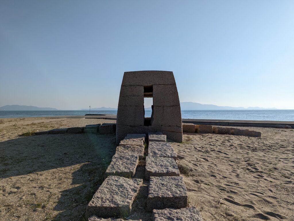 犬島の岩