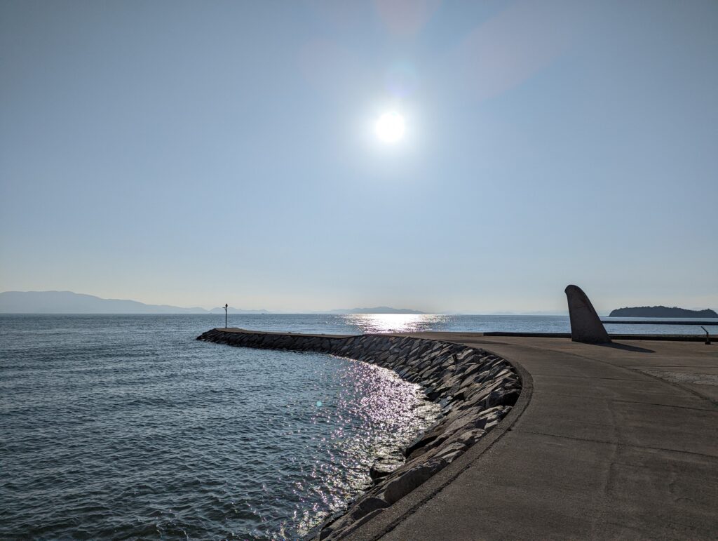 犬島の海岸